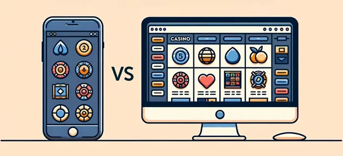 casino app vs browser