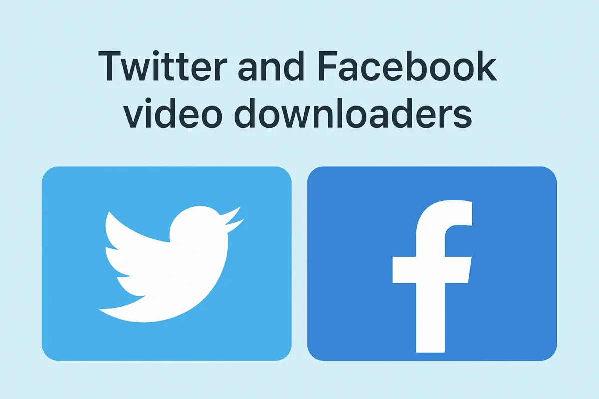 Save Twitter & Facebook Videos with Ease