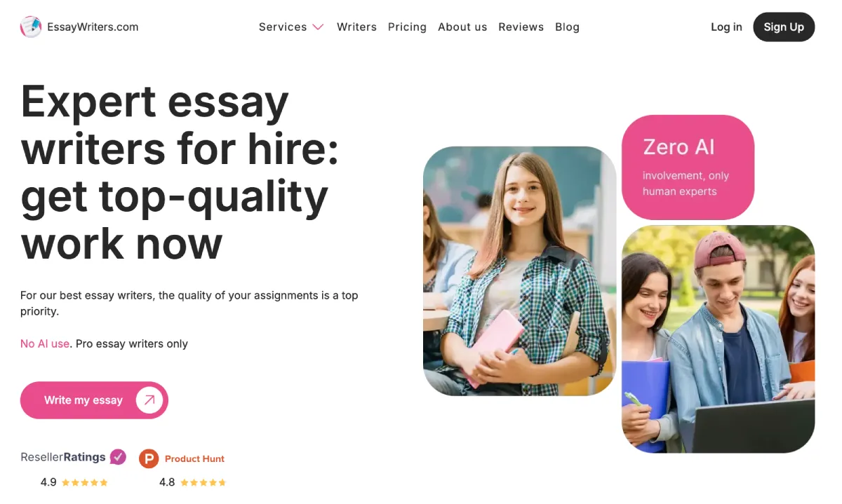 EssayWriters: Discover One of the Most Trusted Websites That Write Essays for You