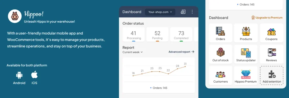 Introducing the Hippoo WooCommerce App: Powerful Store Management from Your Pocket