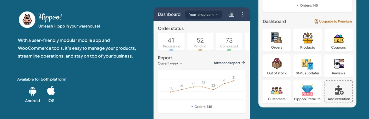 Introducing the Hippoo WooCommerce App: Powerful Store Management from Your Pocket