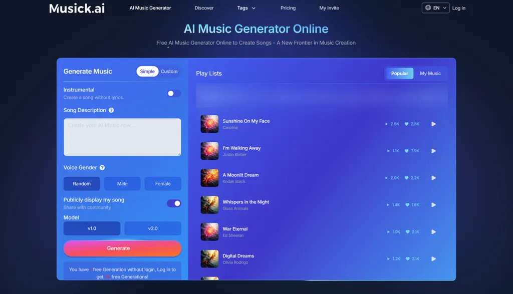 The AI Music Maker That Turns Your Ideas Into Finished Tracks