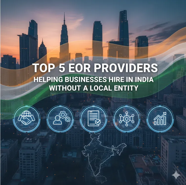 Top 5 EOR Providers Helping Businesses Hire in India Without a Local Entity