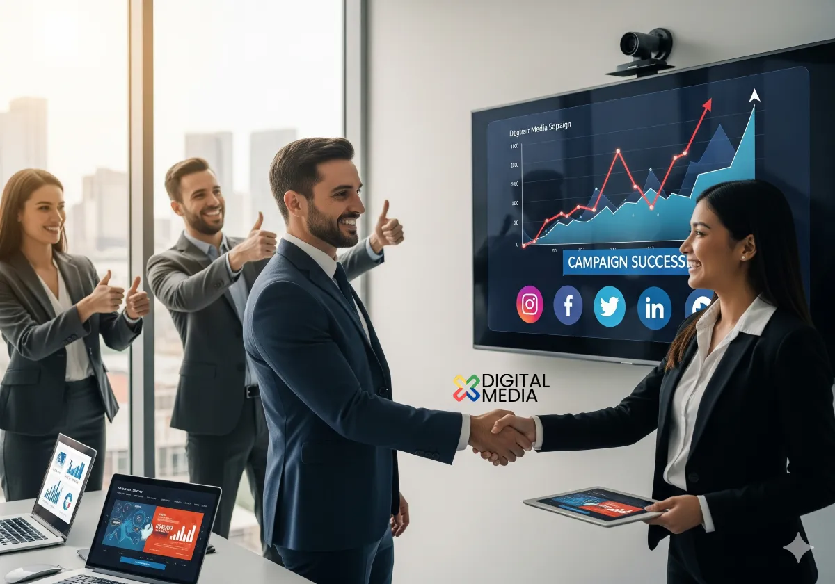 Discover why digital media solutions are essential for business success in 2025. Boost growth, reach customers, and stay competitive in the digital age.