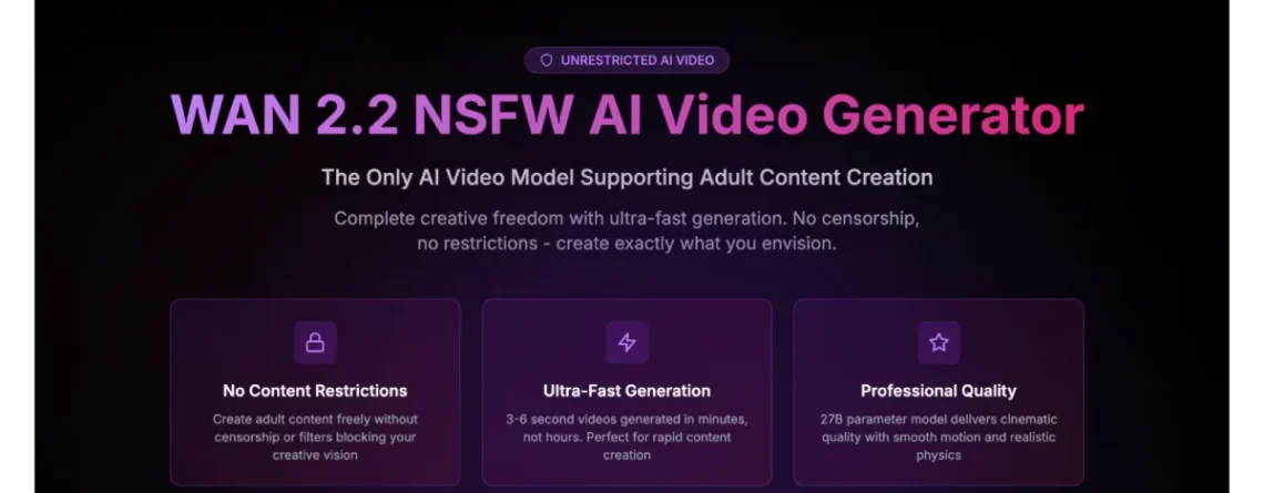 The Next Era of NSFW Videos: Powered by AI