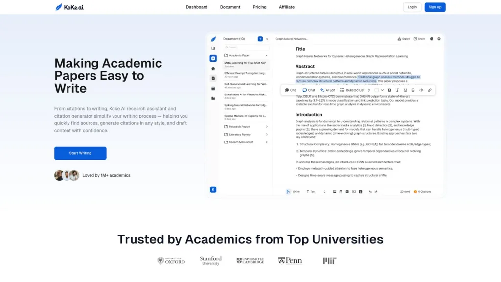 Koke AI Review: Efficient Citation Generation in 2025