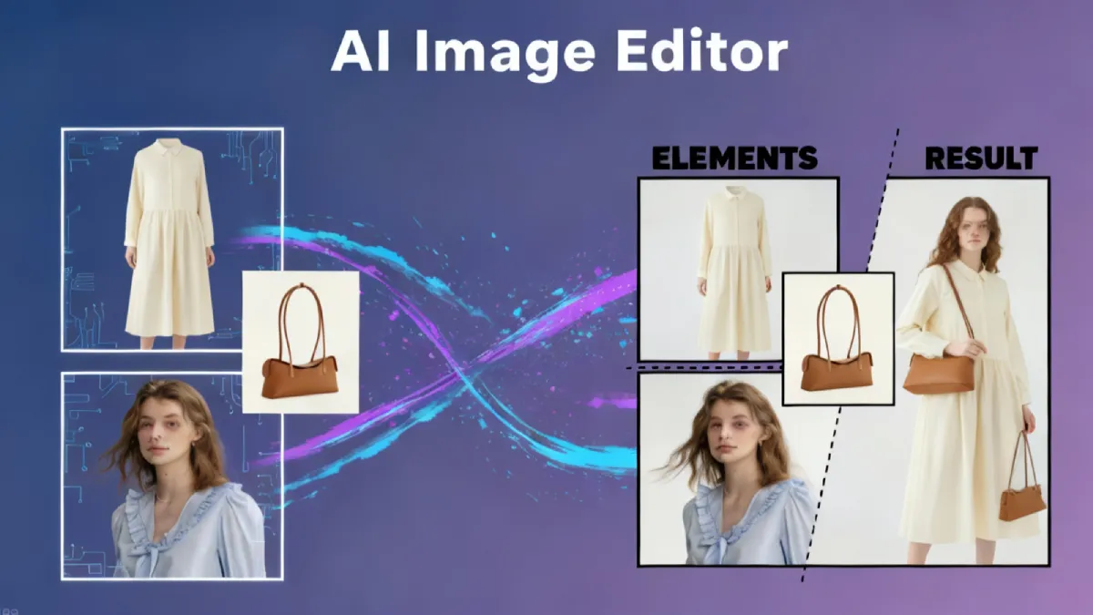 AI Image Editor before and after comparison