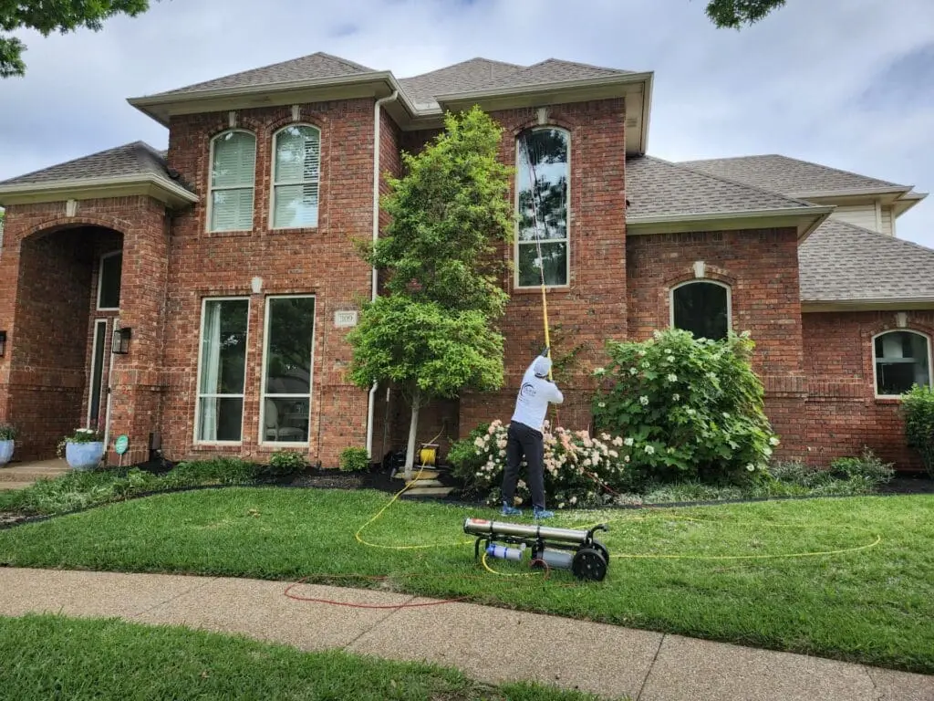 Professional Exterior Cleaning Services with ARP Wash in Argyle, TX