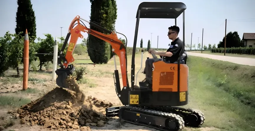 Mini Excavators for DIY Lawn and Garden Makeovers