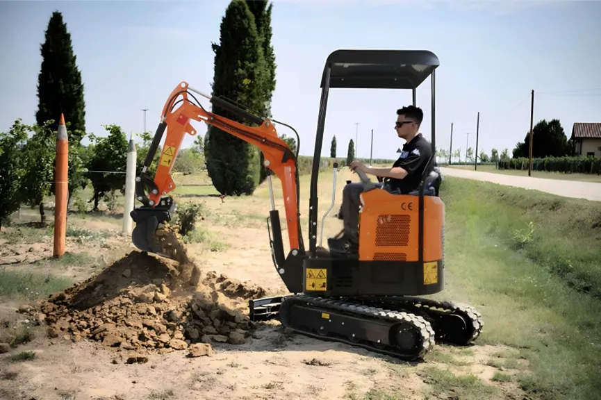 Mini Excavators for DIY Lawn and Garden Makeovers