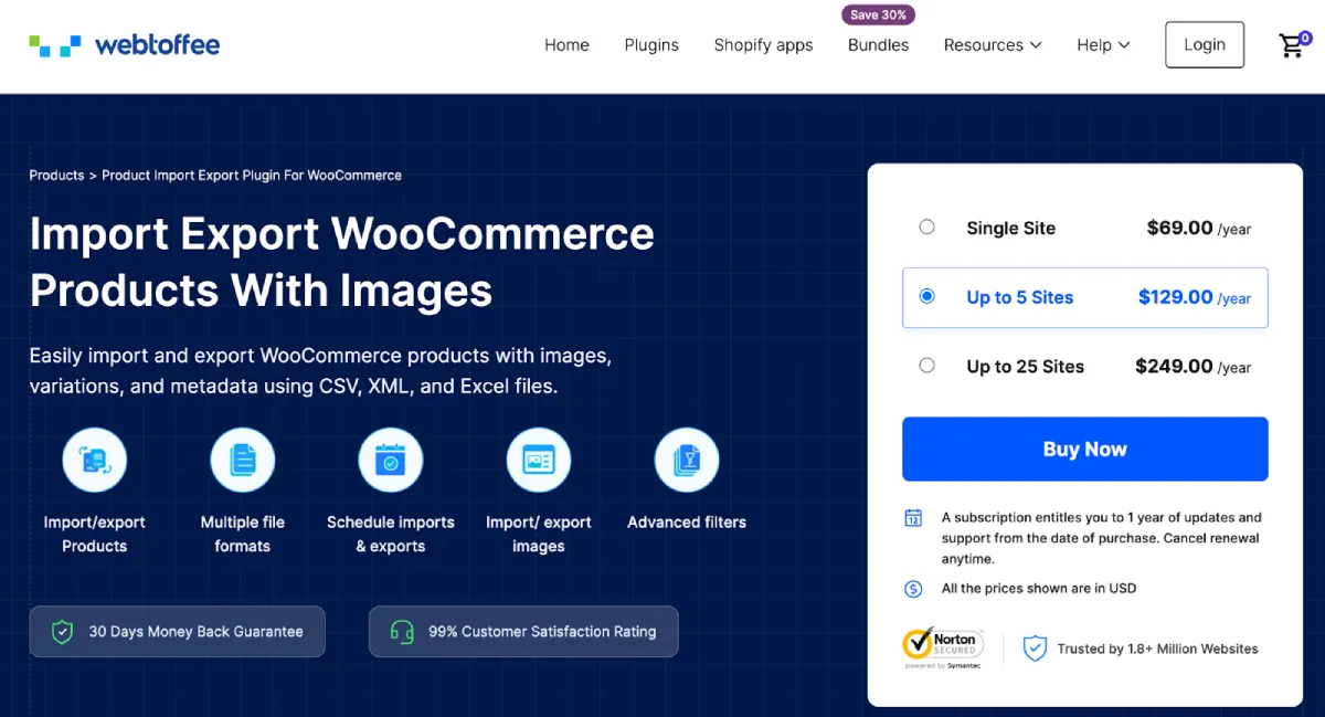 Product Import Export Plugin For WooCommerce