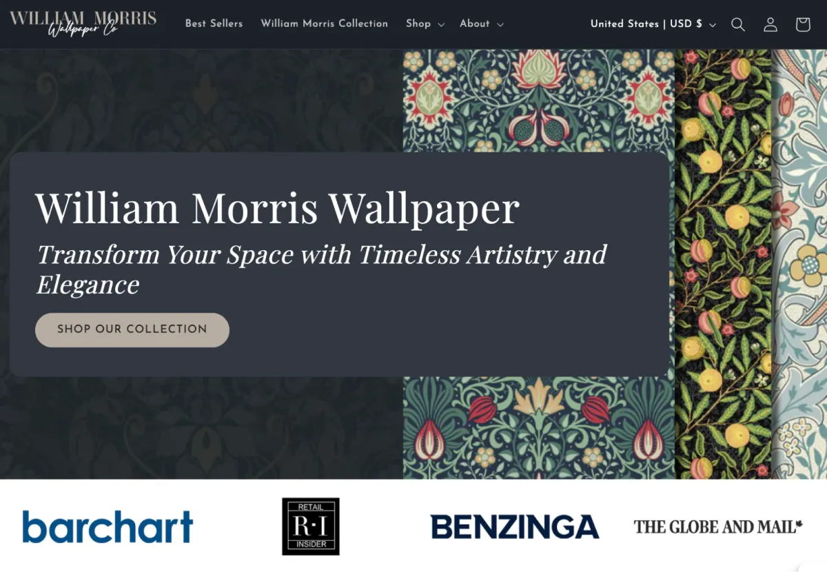 William Morris Wallpaper Co.