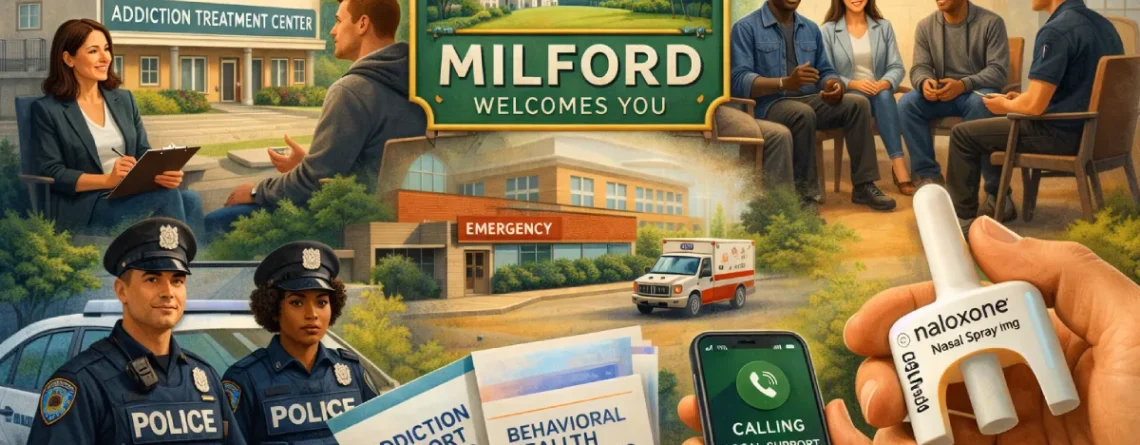 Find the right path to wellness with local insights on substance use care in Milford, including treatment options, support resources, and recovery guidance.