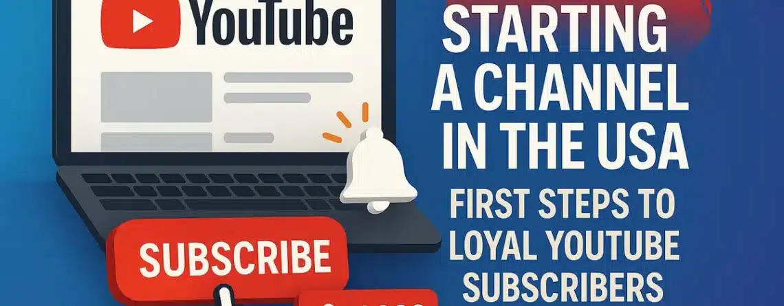 Starting A Channel in The USA: First Steps to Loyal YouTube Subscribers