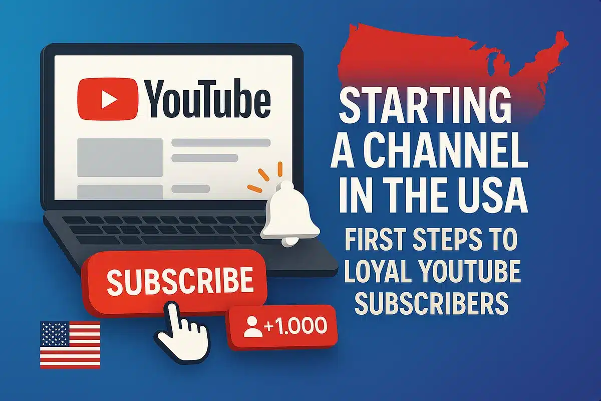 Starting A Channel in The USA: First Steps to Loyal YouTube Subscribers