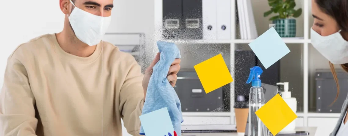 How Office Cleaning Enhances Workplace Health and Supports Hybrid Work Models