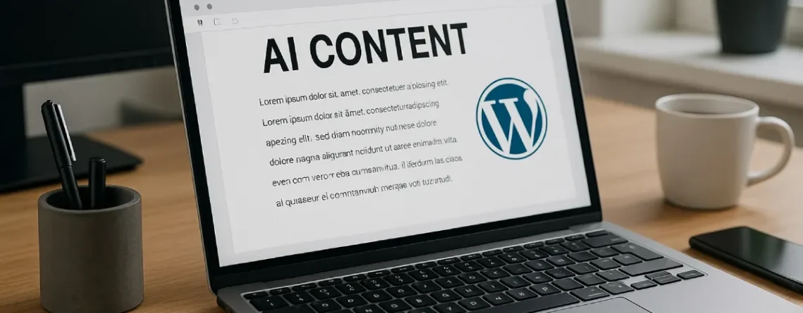 How AI Writing Tools Are Transforming Content Creation for WordPress Sites