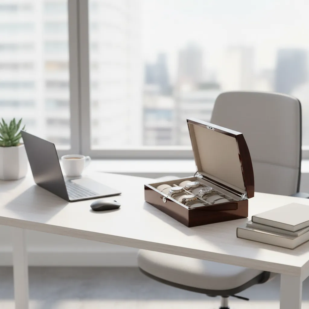 Leather-Wrapped Elegance for the Discerning Collector