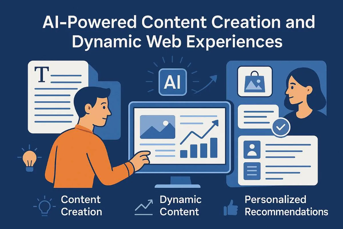 AI-Powered Content Creation and Dynamic Web Experiences
