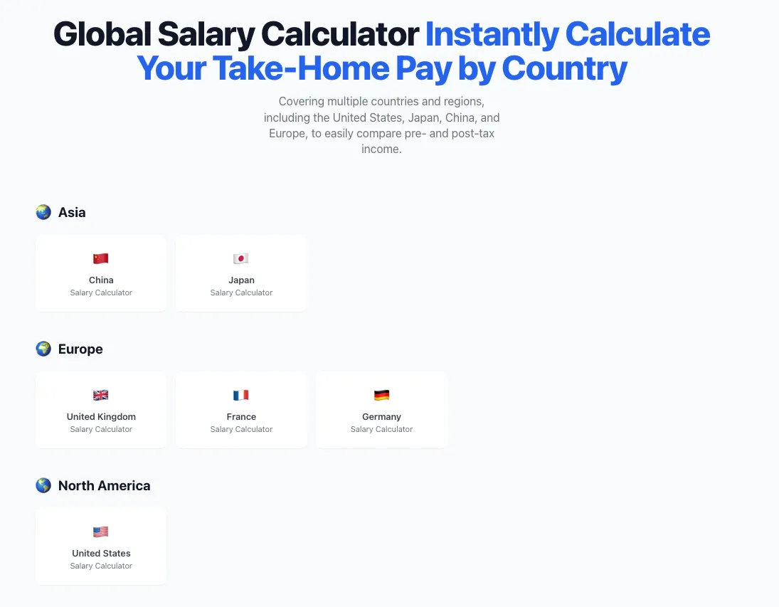 Why Net Salary Varies So Much Across Countries