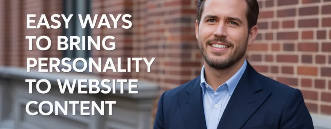 Easy Ways to Bring Personality to Website Content