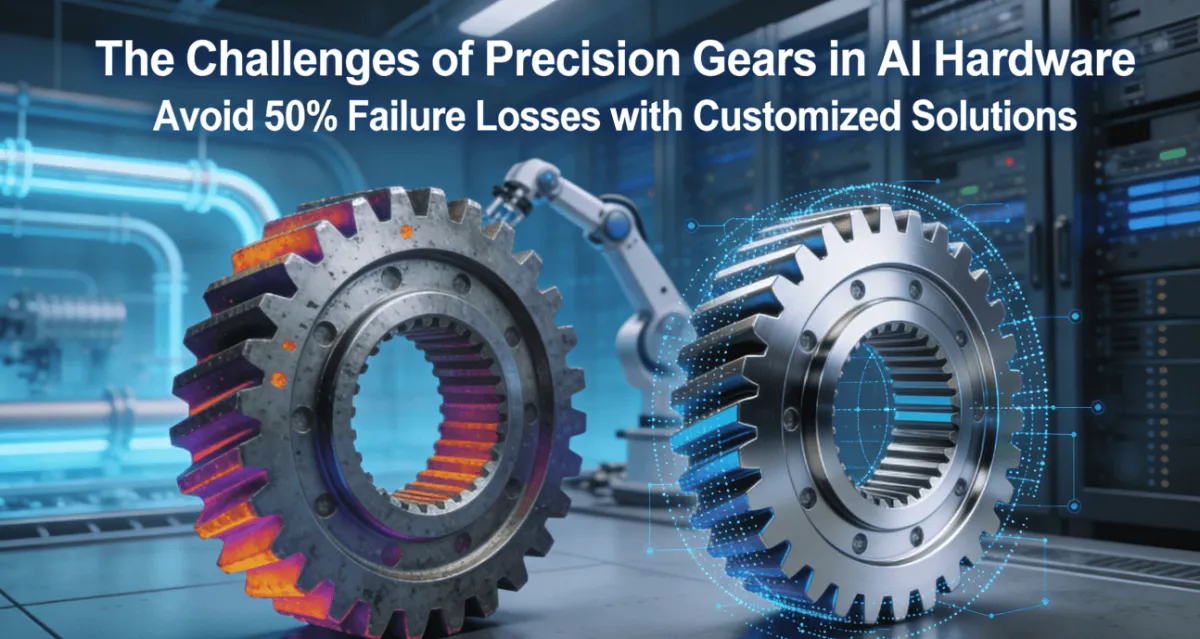 The Challenges of Precision Gears in AI Hardware Manufacturing: How to Avoid 50% Failure Losses Through Customized Solutions?