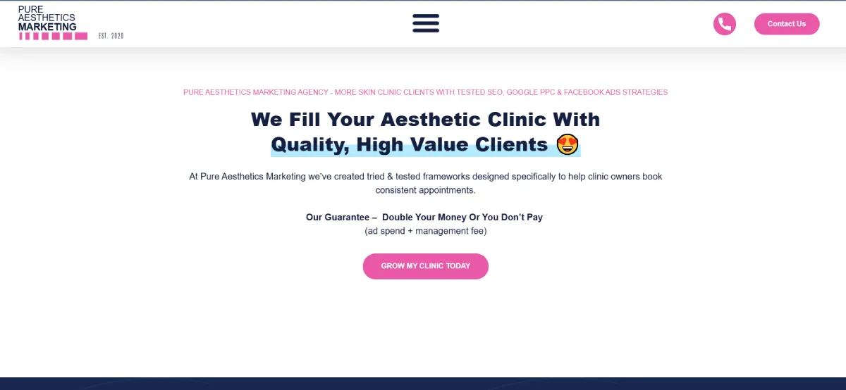 Developing conversion-oriented landing pages