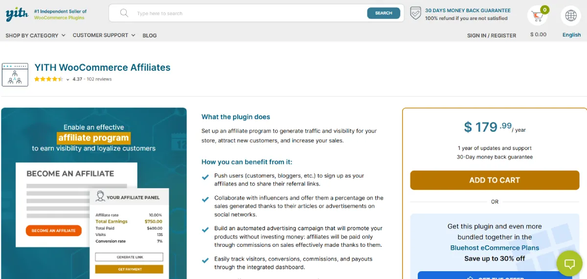 YITH WooCommerce Affiliates