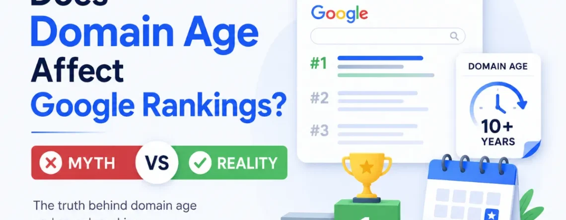 Does Domain Age Affect Google Rankings? Myth vs Reality