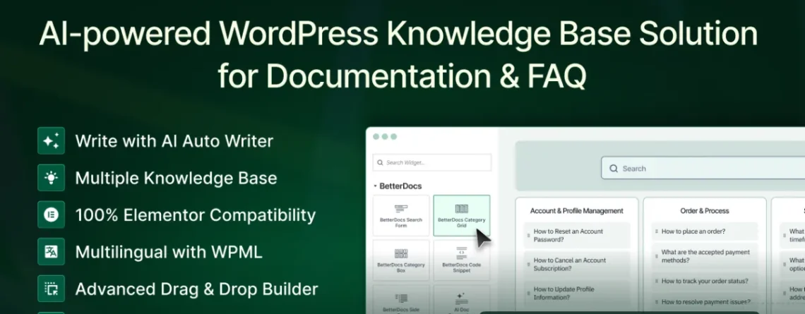Best AI-Powered WordPress Knowledge Base Plugin in 2026: Why BetterDocs Stands Out