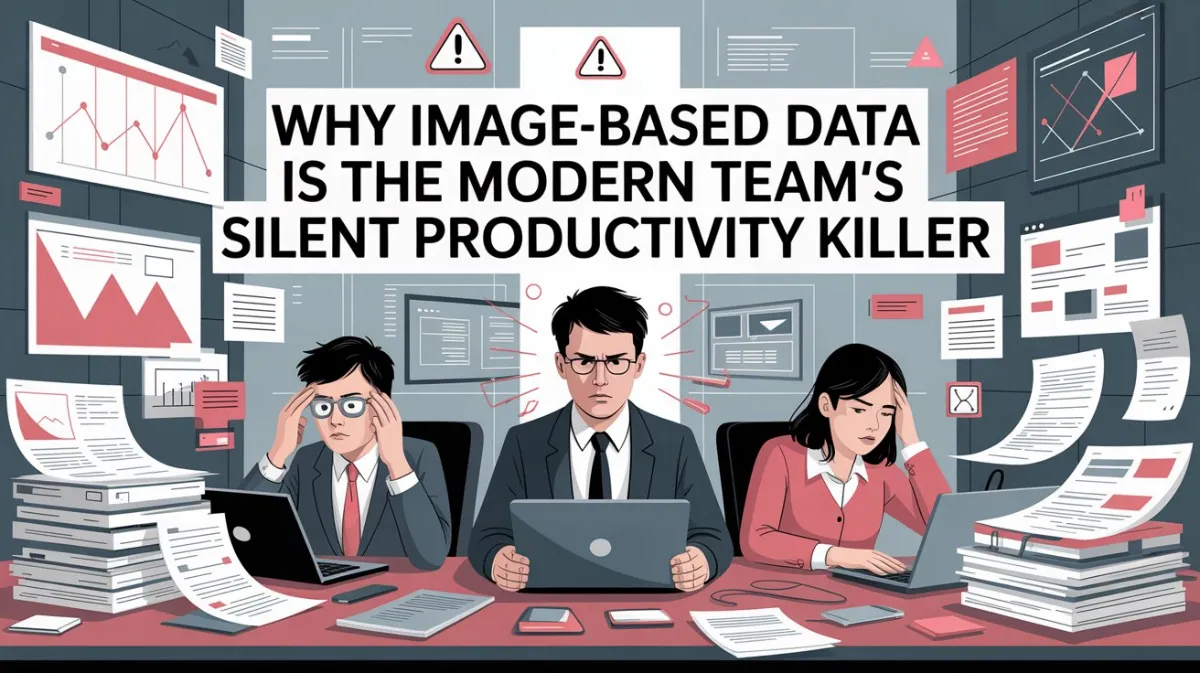 Why Image-Based Data is the Modern Team’s Silent Productivity Killer