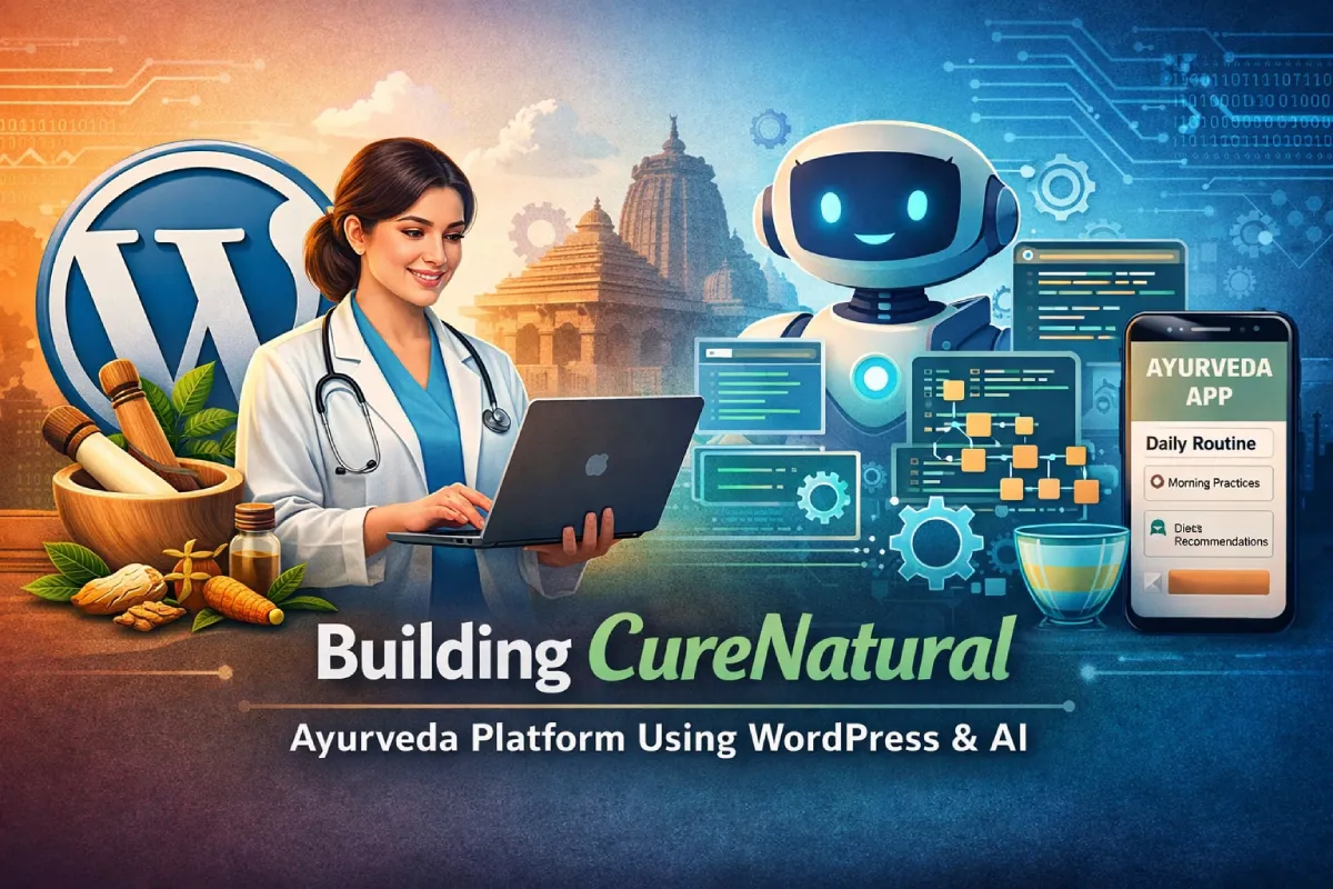 From Ancient Wisdom to Modern Platforms: How CureNatural Was Built on WordPress With AI as a Guide