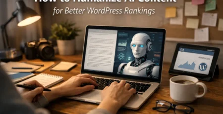 How to Humanize AI Content for Better WordPress Rankings