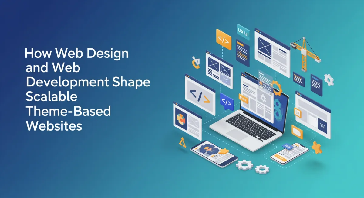 How Web Design and Web Development Shape Scalable Theme-Based Websites