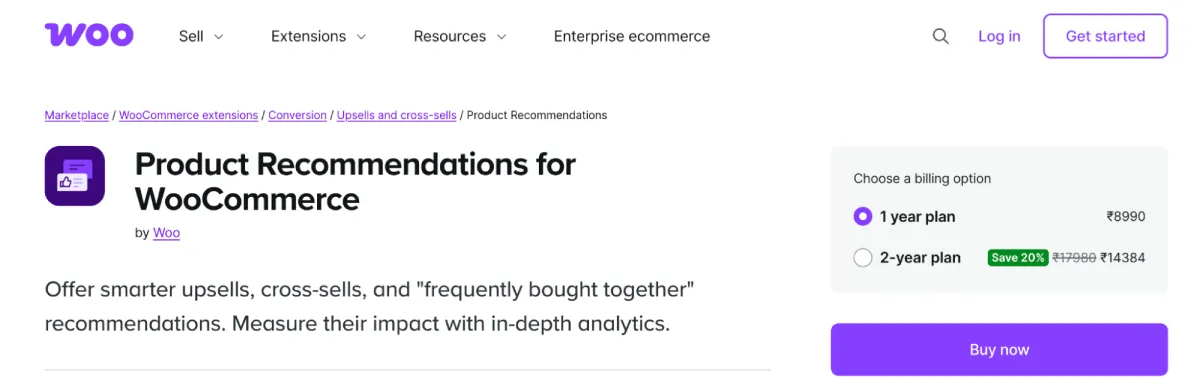 Woo - Product Recommendations for WooCommerce