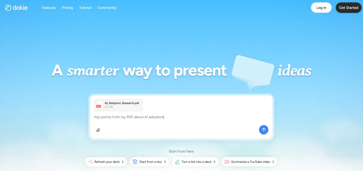 Dokie AI Review: Does This AI PPT Maker Work?