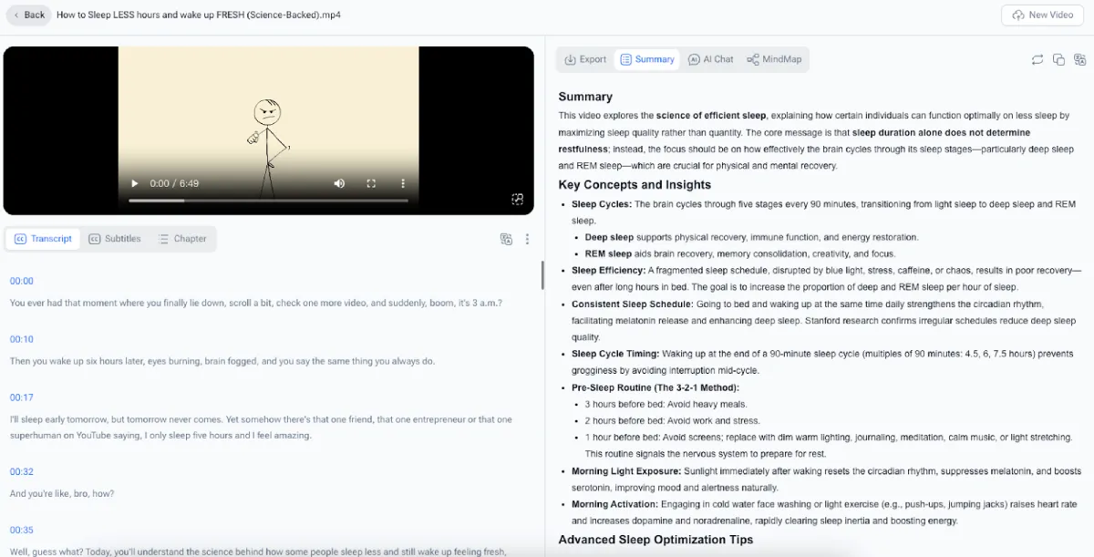 A Deep Dive Into Video Transcriber AI’s MP4 to Text Converter Features