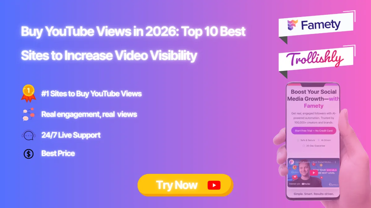 Buy YouTube Views in 2026: Top 10 Best Sites to Increase Video Visibility