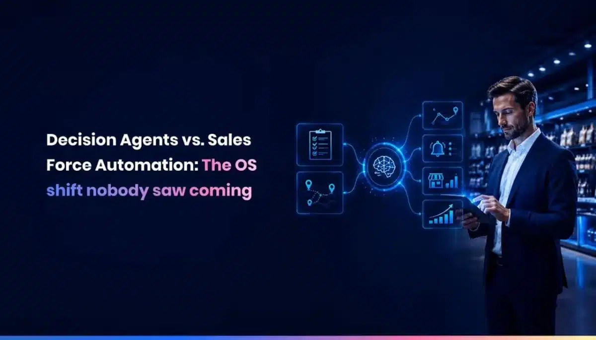 Decision Agents vs. Sales Force Automation: The OS shift nobody saw coming