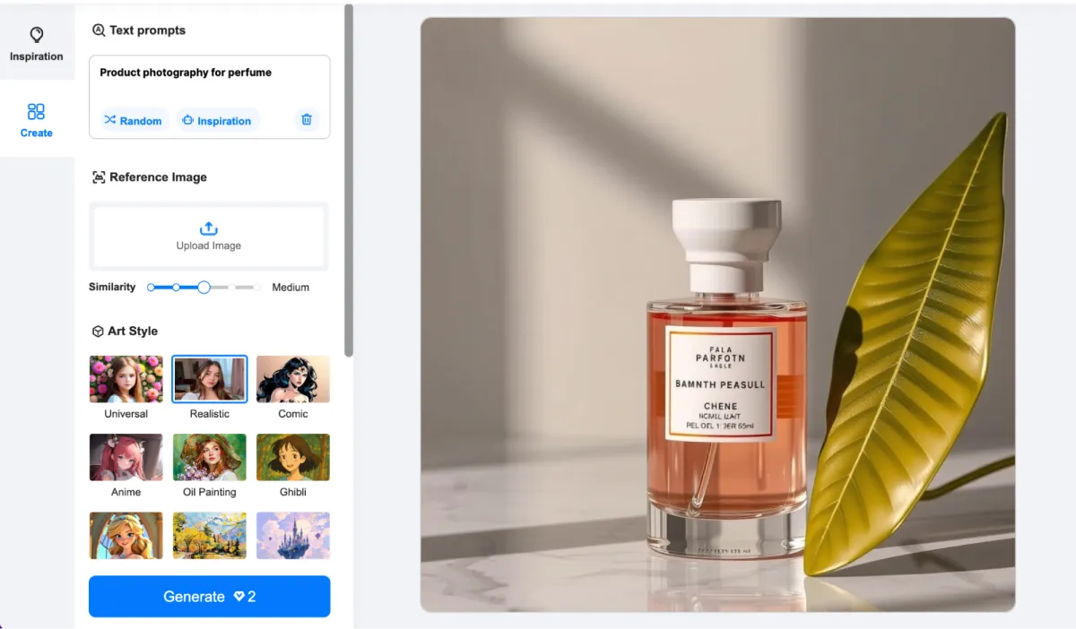 Generate Product Images with AI