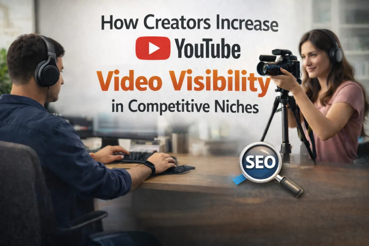 How Creators Increase YouTube Video Visibility in Competitive Niches