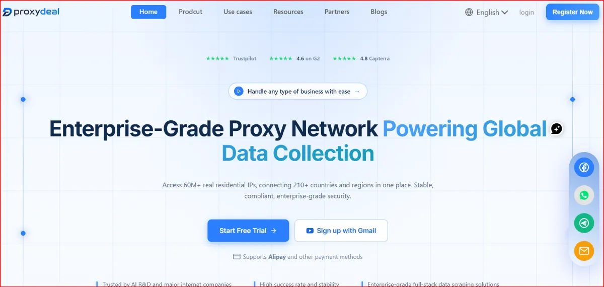 ProxyDeal Review 2026: Residential Proxies, Global Coverage, Features & Use Cases