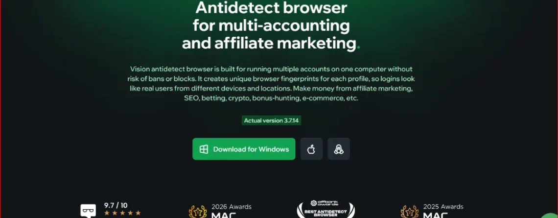 Best Antidetect Browser for Safari & Android Profiles in 2026: Browser.Vision Tested
