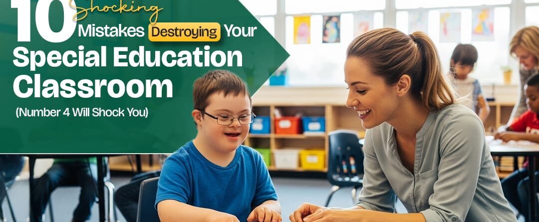 10 Shocking Mistakes Destroying Your Special Education Classroom (Number 4 Will Shock You)
