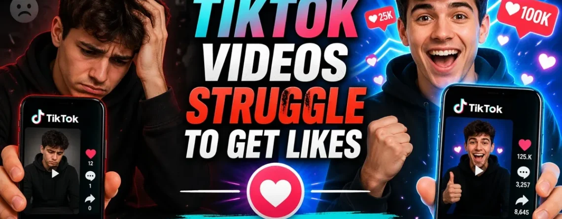 Why Your TikTok Videos Struggle To Get Likes And How To Fix It