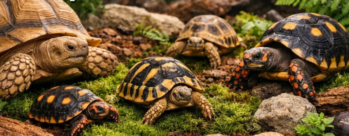 Captive Bred Tortoises: The Complete Species Guide & Tortoise for Sale Resource