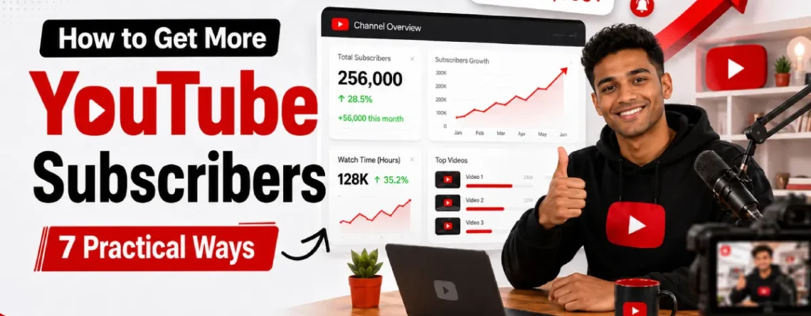 How to Get More YouTube Subscribers in 2026