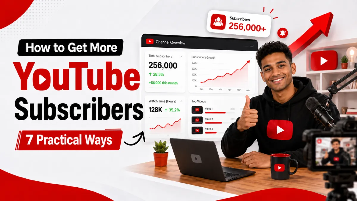 How to Get More YouTube Subscribers in 2026
