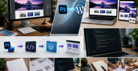 PSD to WordPress Theme Conversion: How to Turn Mockups into a Fully Functional Website
