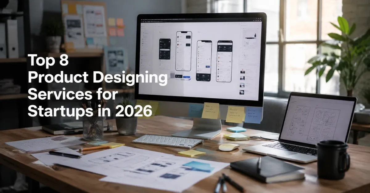 Top 8 Product Designing Services for Startups in 2026